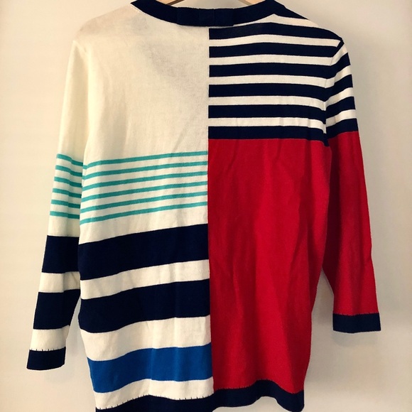 COPY - Kate Spade New York Color Block Cardigan - Picture 2 of 3